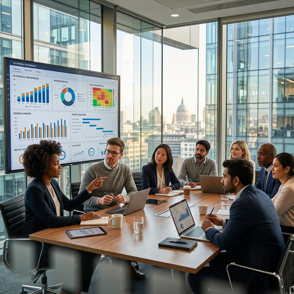 Business team collaboration